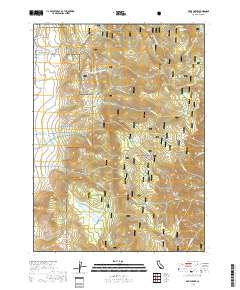 Davis Creek 2018 topographic map thumbnail