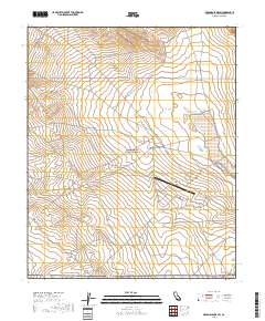 Deadman Lake SW 2018 topographic map thumbnail