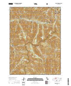 Deadman Peak 2018 topographic map thumbnail