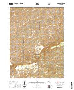 Deer Creek Flat 2018 topographic map thumbnail