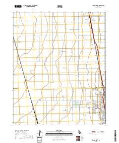 Delano West 2018 topographic map thumbnail