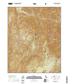 Dennison Peak 2018 topographic map thumbnail