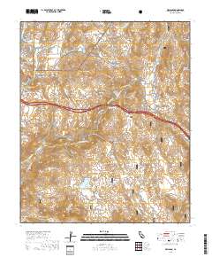 Descanso 2018 topographic map thumbnail