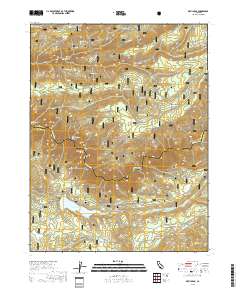 Devil Peak 2018 topographic map thumbnail