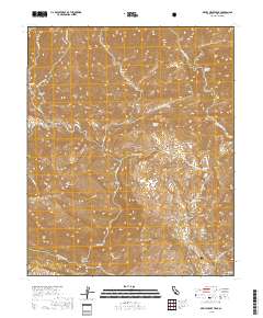 Devils Heart Peak 2018 topographic map thumbnail