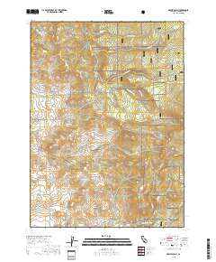 Dewey Gulch 2018 topographic map thumbnail