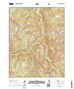 Disaster Peak 2018 topographic map thumbnail