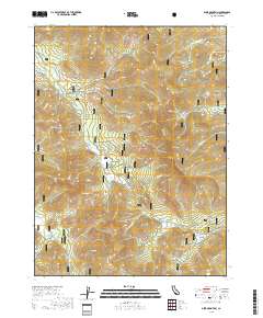 Dixie Mountain 2018 topographic map thumbnail