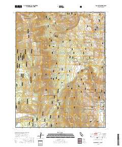 Dog Valley 2018 topographic map thumbnail