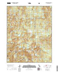 Dogtooth Peak 2018 topographic map thumbnail