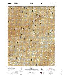 Dorrington 2018 topographic map thumbnail
