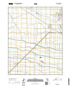 Dos Palos 2018 topographic map thumbnail