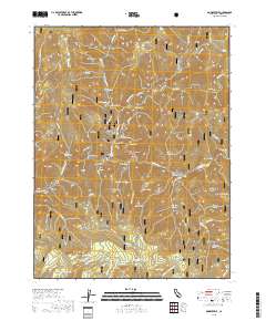 Downieville 2018 topographic map thumbnail