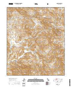 Dulzura 2018 topographic map thumbnail
