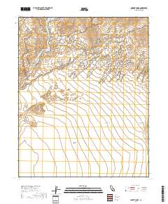 Dumont Dunes 2018 topographic map thumbnail