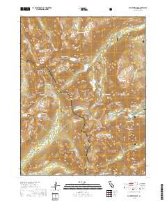 Dunderberg Peak 2018 topographic map thumbnail