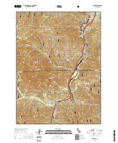Dunsmuir 2018 topographic map thumbnail
