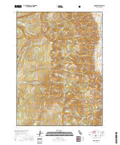 Eagle Peak 2018 topographic map thumbnail