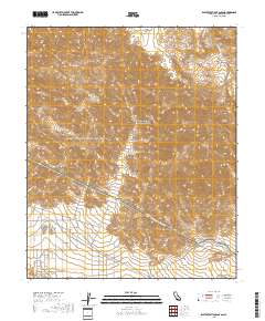 East Deception Canyon 2018 topographic map thumbnail
