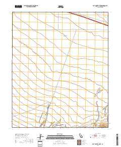 East of Aztec Mines 2018 topographic map thumbnail