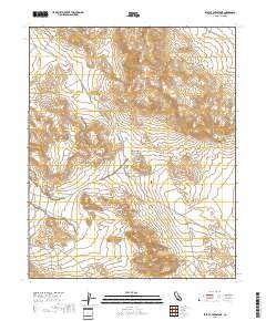 East of Goldstone 2018 topographic map thumbnail