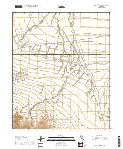 East of Granite Pass 2018 topographic map thumbnail