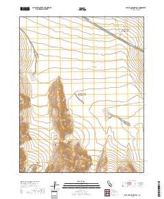 East of Joshua Flats 2018 topographic map thumbnail