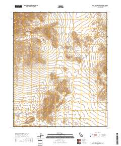 East of Kingston Peak 2018 topographic map thumbnail