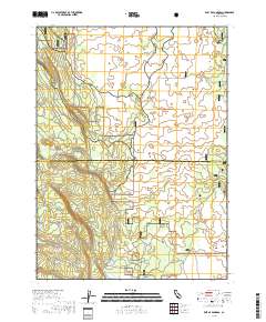 East of Pondosa 2018 topographic map thumbnail