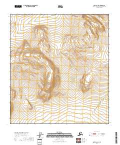 Arctic A-1 SE topographic map thumbnail