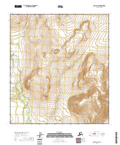 Arctic A-1 SW topographic map thumbnail