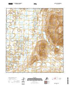 Arctic A-3 NE topographic map thumbnail