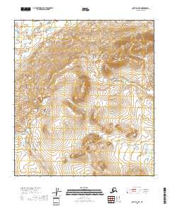 Arctic A-3 SE topographic map thumbnail