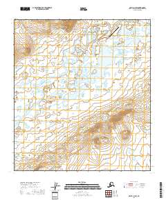 Arctic A-3 SW topographic map thumbnail