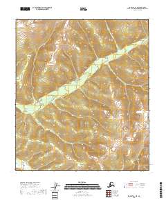 Big Delta A-1 SE 2018 topographic map thumbnail