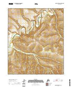 Charley River A-5 SE topographic map thumbnail