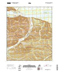 Charley River B-5 SE topographic map thumbnail