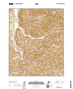 Charley River D-6 NE topographic map thumbnail