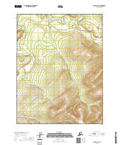 Coleen A-1 SW topographic map thumbnail