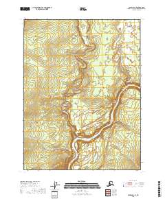 Coleen B-2 SE topographic map thumbnail