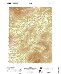 Coleen B-2 SW topographic map thumbnail