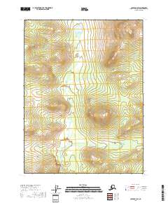 Coleen B-3 SW topographic map thumbnail