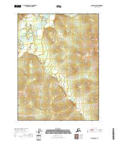 Coleen D-5 SW topographic map thumbnail