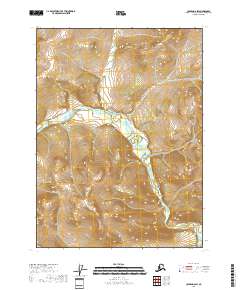 Coleen D-6 SW topographic map thumbnail