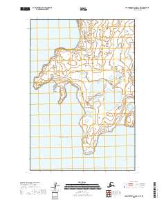 Hagemeister Island D-1 NW topographic map thumbnail