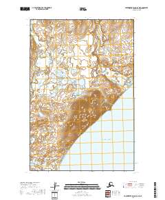 Hagemeister Island D-3 NE topographic map thumbnail