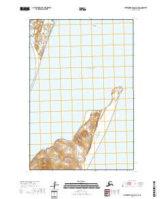 Hagemeister Island D-3 SE topographic map thumbnail
