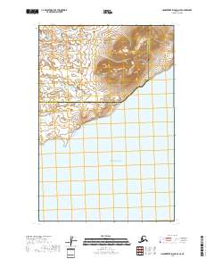 Hagemeister Island D-4 SE topographic map thumbnail
