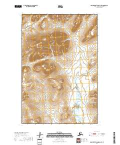Hagemeister Island D-5 NW topographic map thumbnail