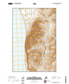 Hagemeister Island D-6 NE topographic map thumbnail
